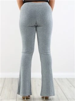 Vila Silver Mynte Hw Flared Pants -Style Nest Store 29290 3