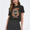 Only Black/Trust Lucy Tee -Style Nest Store 29396