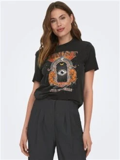 Only Black/Trust Lucy Tee