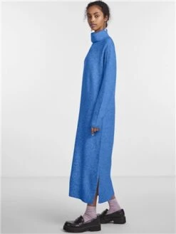 Pieces French Blue Juliana Knitted Dress -Style Nest Store 29407 2