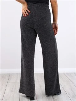 Pieces Black / Black Lina Hw Wide Pants -Style Nest Store 29706 3